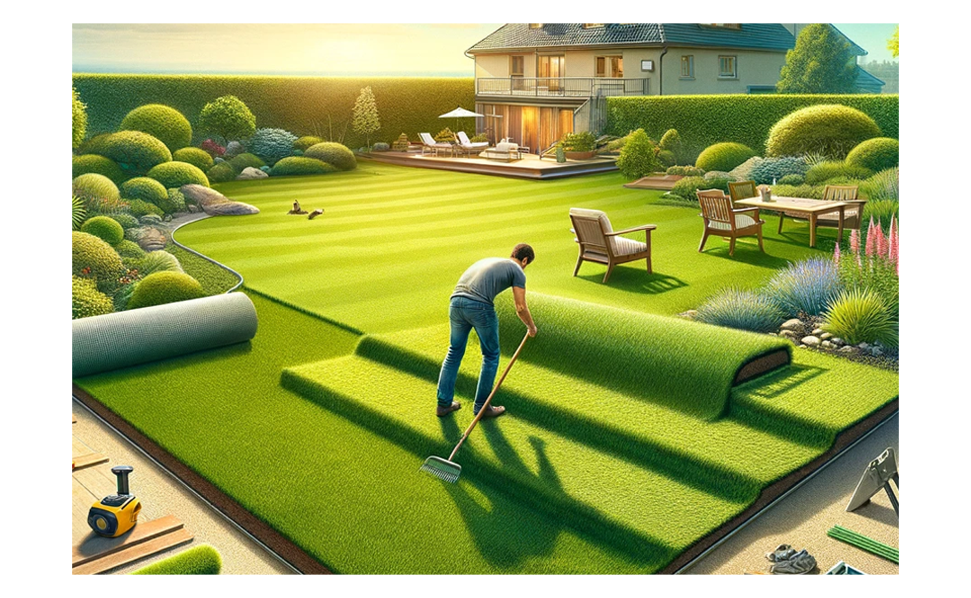 Comment Poser Votre Gazon Synthétique Comme un Pro